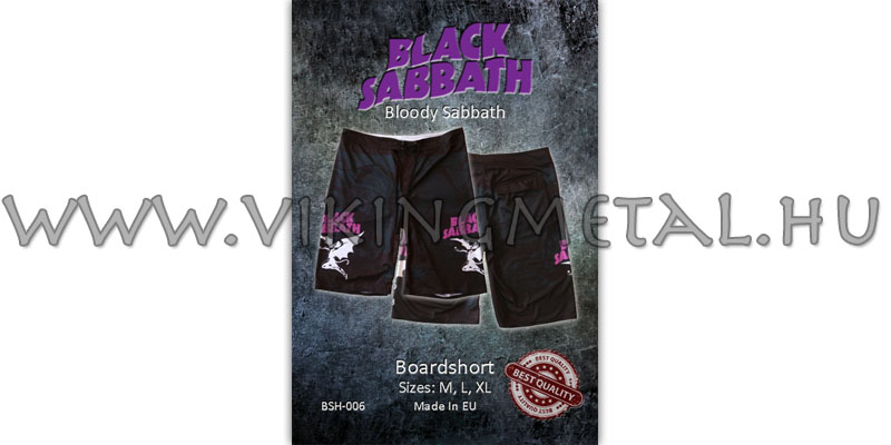 Black Sabbath boardshort