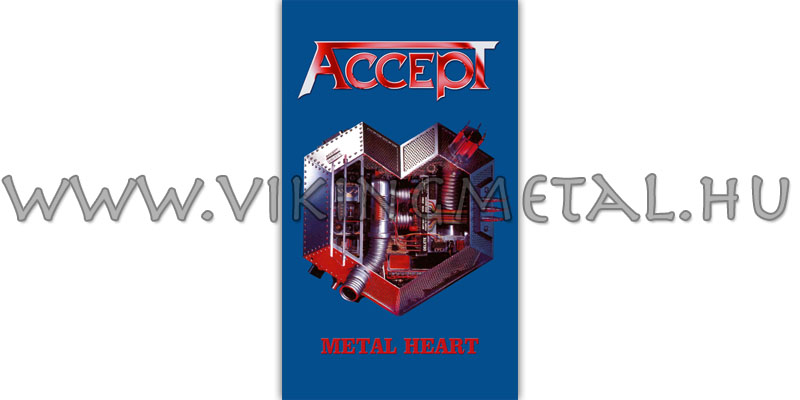 Accept - Metal Heart zászló