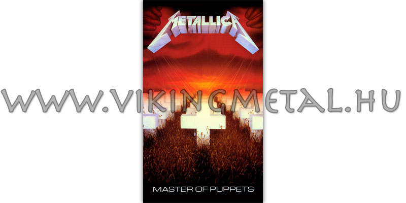 Metallica - Master of Puppets zászló