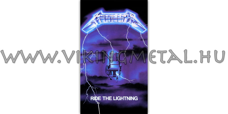 Metallica - Ride the Lightning zászló