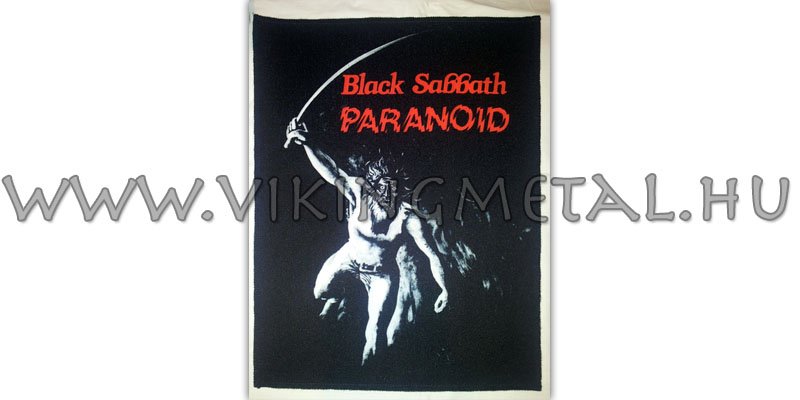 Black Sabbath - Paranoid hátfelvarró