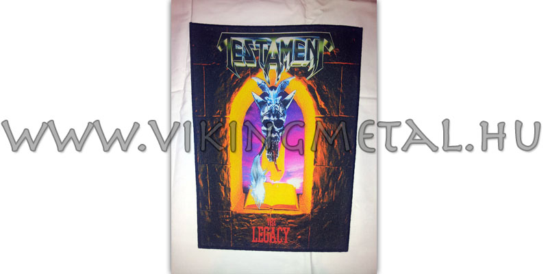 Testament - The Legacy hátfelvarró