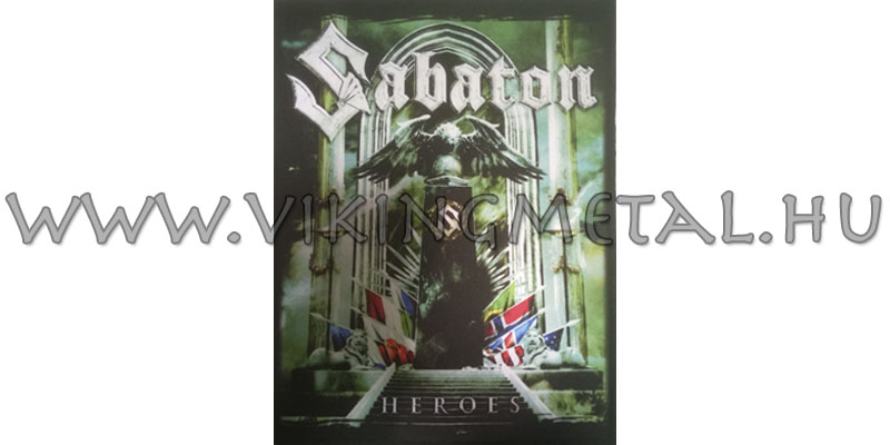 Sabaton - Heroes hátfelvarró